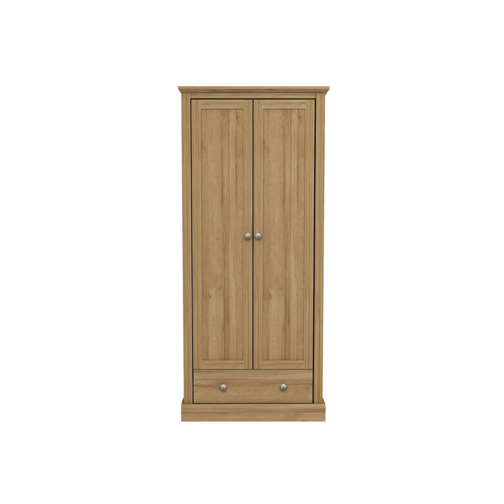 OTI Bedroom Devon Oak Triple Sliding Wardrobe House of Isabella UK