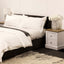 OTI Bedroom Devon White Bedside Cabinet House of Isabella UK