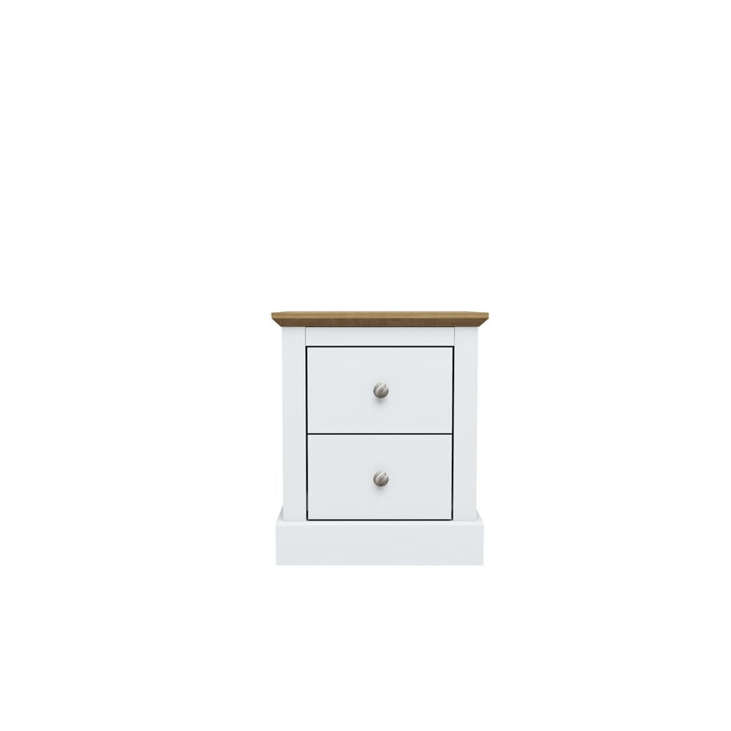 OTI Bedroom Devon White Double Sliding Wardrobe House of Isabella UK