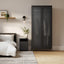 OTI Bedroom Dillon Black Bedside Cabinet House of Isabella UK