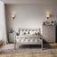 OTI Bedroom Havana Grey Bedside Cabinet House of Isabella UK