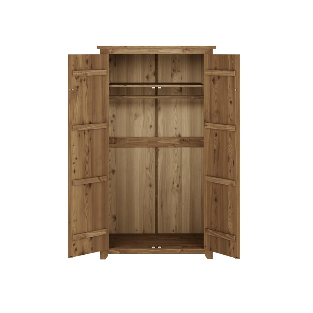 OTI Bedroom Havana Pine 2 Door Wardrobe House of Isabella UK