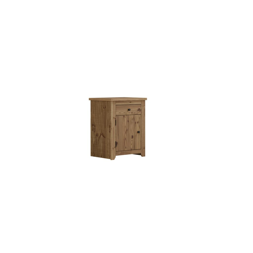 OTI Bedroom Havana Pine Bedside Cabinet House of Isabella UK