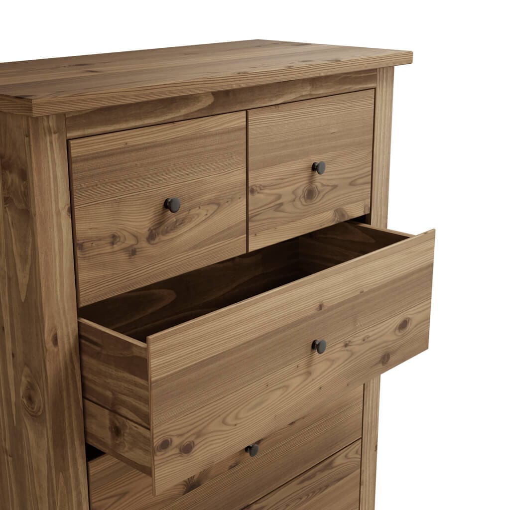 OTI Bedroom Havana Pine Chest of Drawers House of Isabella UK