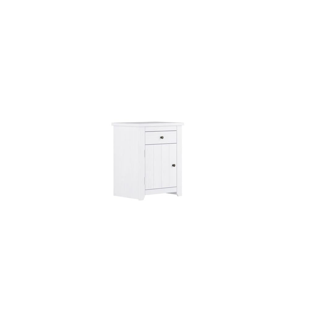 OTI Bedroom Havana White Bedside Cabinet House of Isabella UK