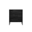 OTI Bedroom Hoxton Black Bedside Cabinet House of Isabella UK