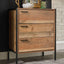 OTI Bedroom Hoxton Distressed Oak Effect Chest of Drawers House of Isabella UK