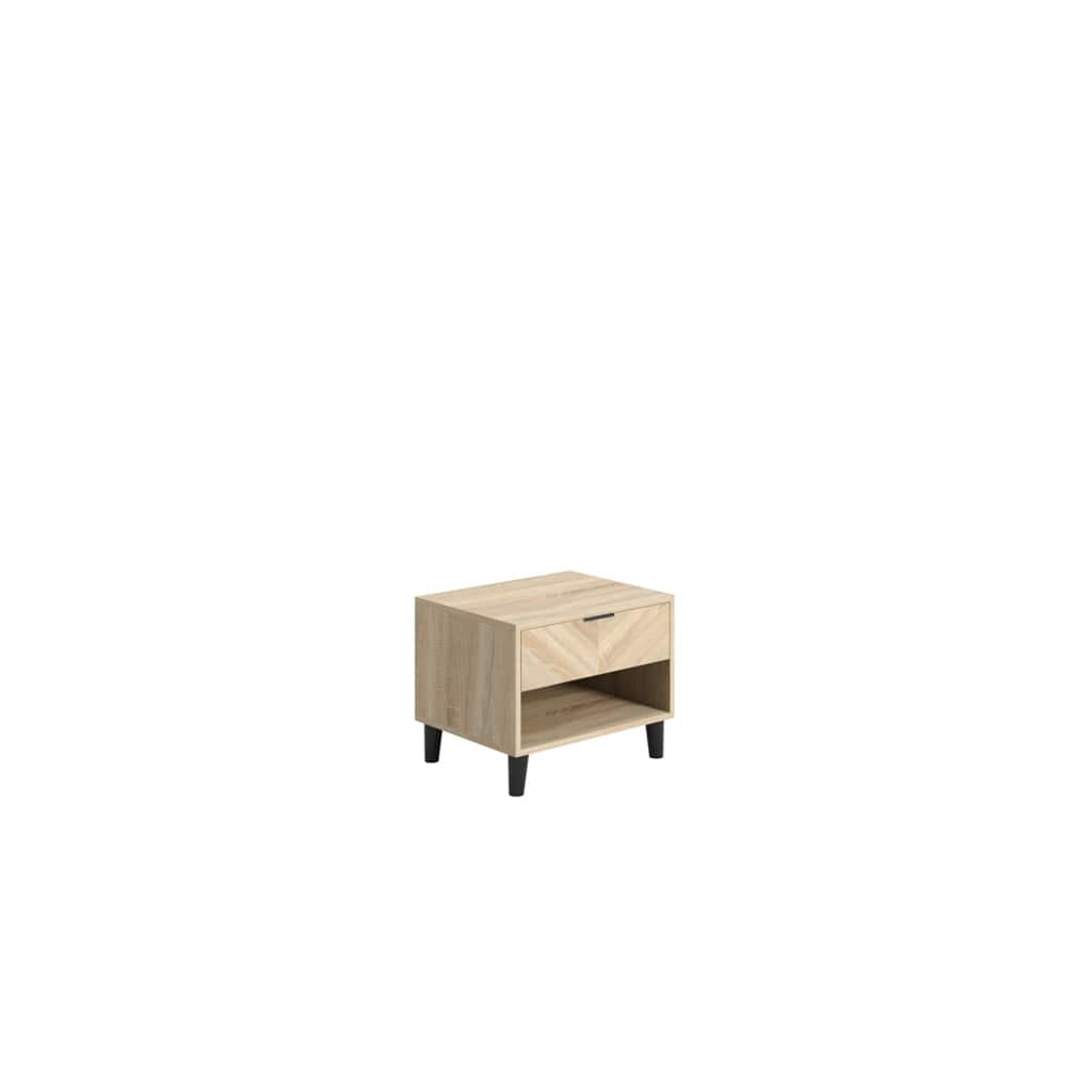 OTI Bedroom Stockholm Chevron Bedside Cabinet House of Isabella UK