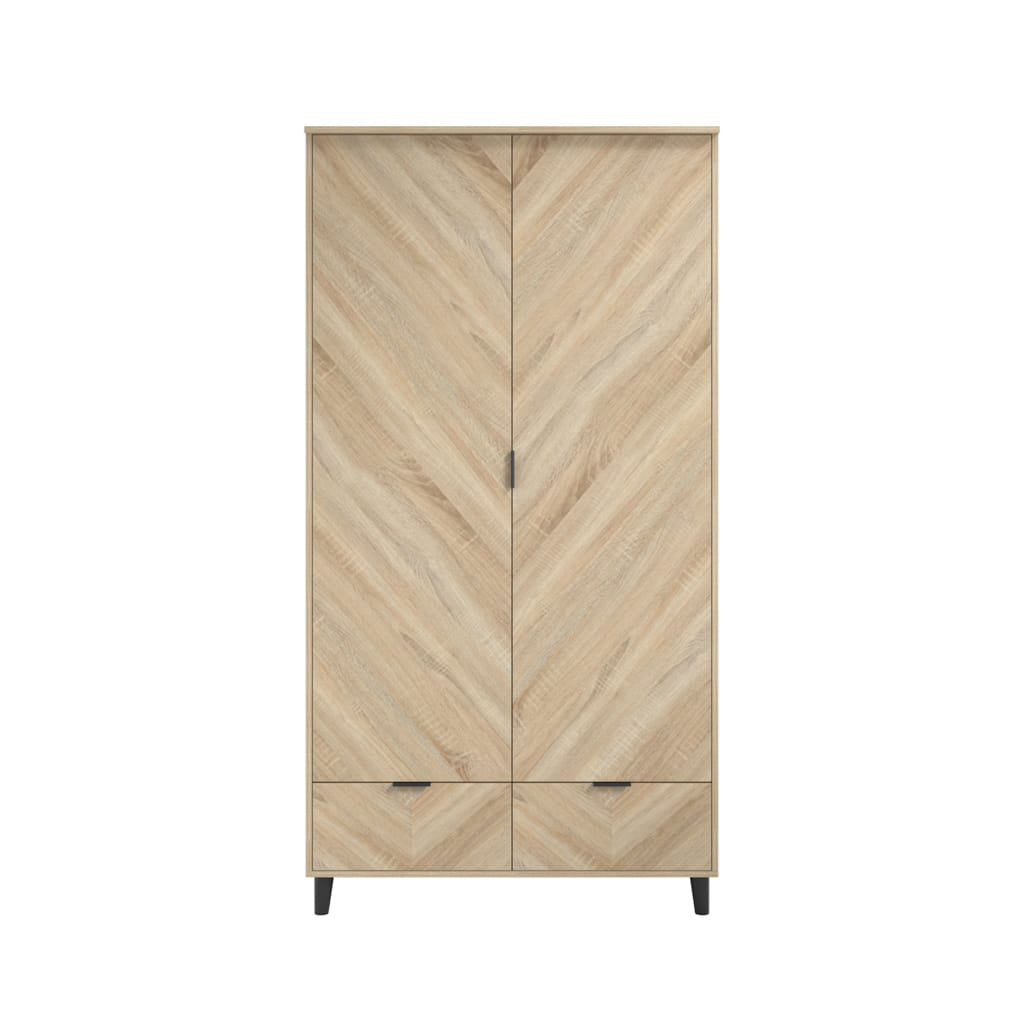 OTI Bedroom Stockholm Chevron Chest of Drawers House of Isabella UK