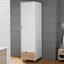 OTI Bedroom Stockholm White-Oak Single Wardrobe House of Isabella UK