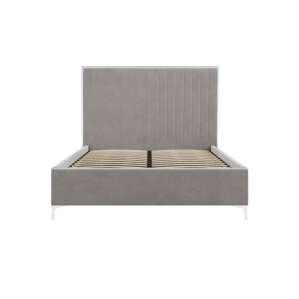 OTI Beds Berkeley Mink Grey Double Bed House of Isabella UK