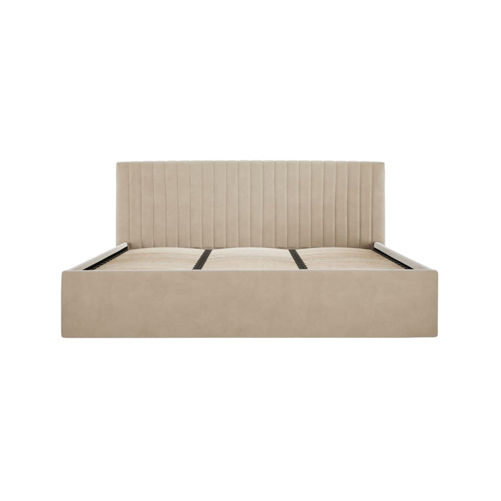 OTI Beds Berlin Beige Double Bed House of Isabella UK