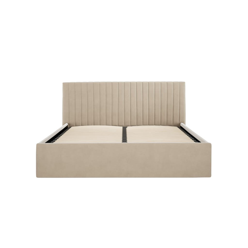 OTI Beds Berlin Beige Single Bed House of Isabella UK