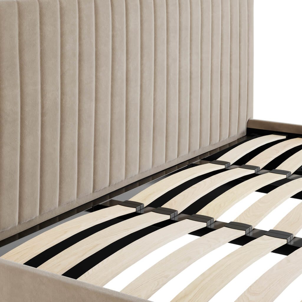 OTI Beds Berlin Beige Super King Bed House of Isabella UK