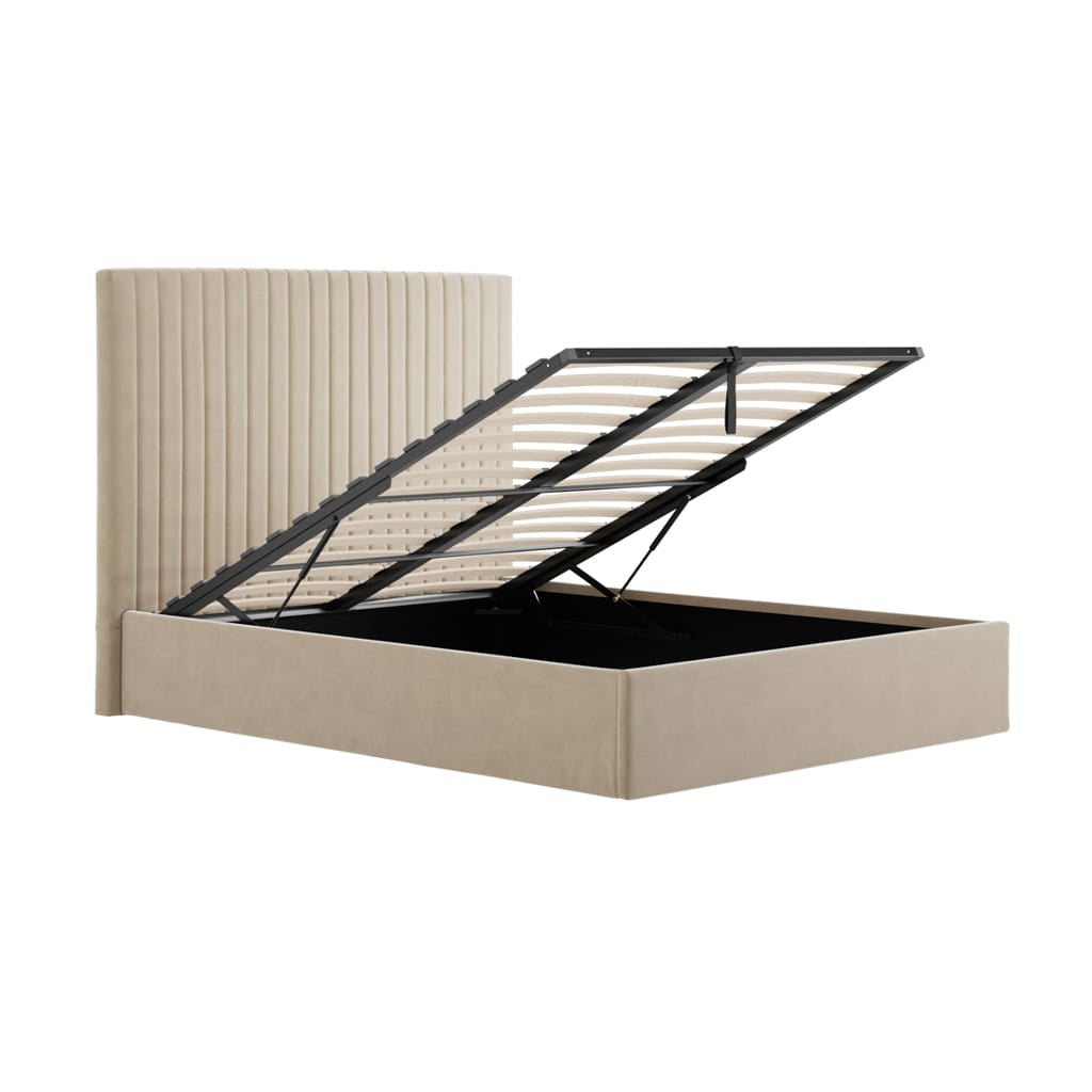 OTI Beds Berlin Beige Tall King Bed House of Isabella UK