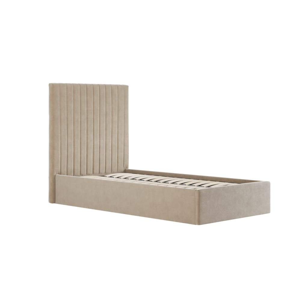 OTI Beds Berlin Beige Tall Single Bed House of Isabella UK