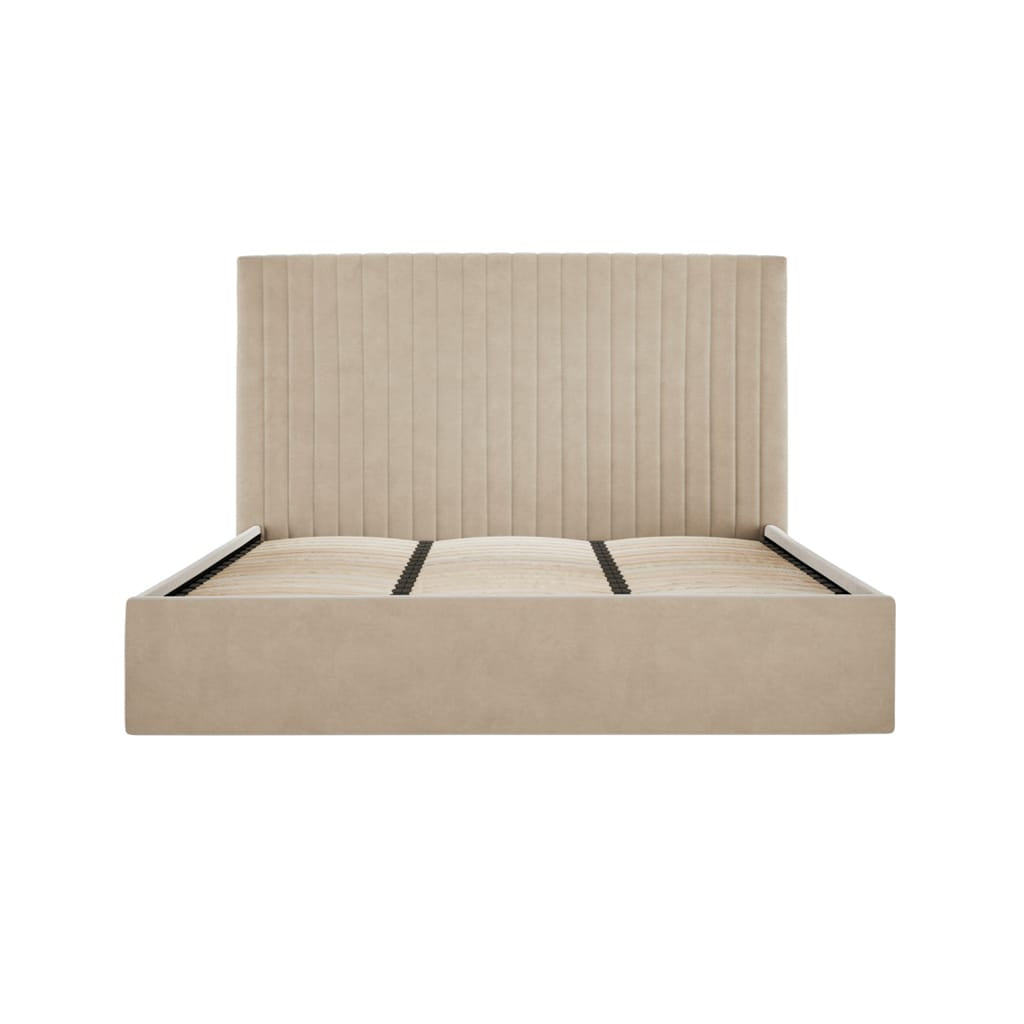 OTI Beds Berlin Beige Tall Single Bed House of Isabella UK