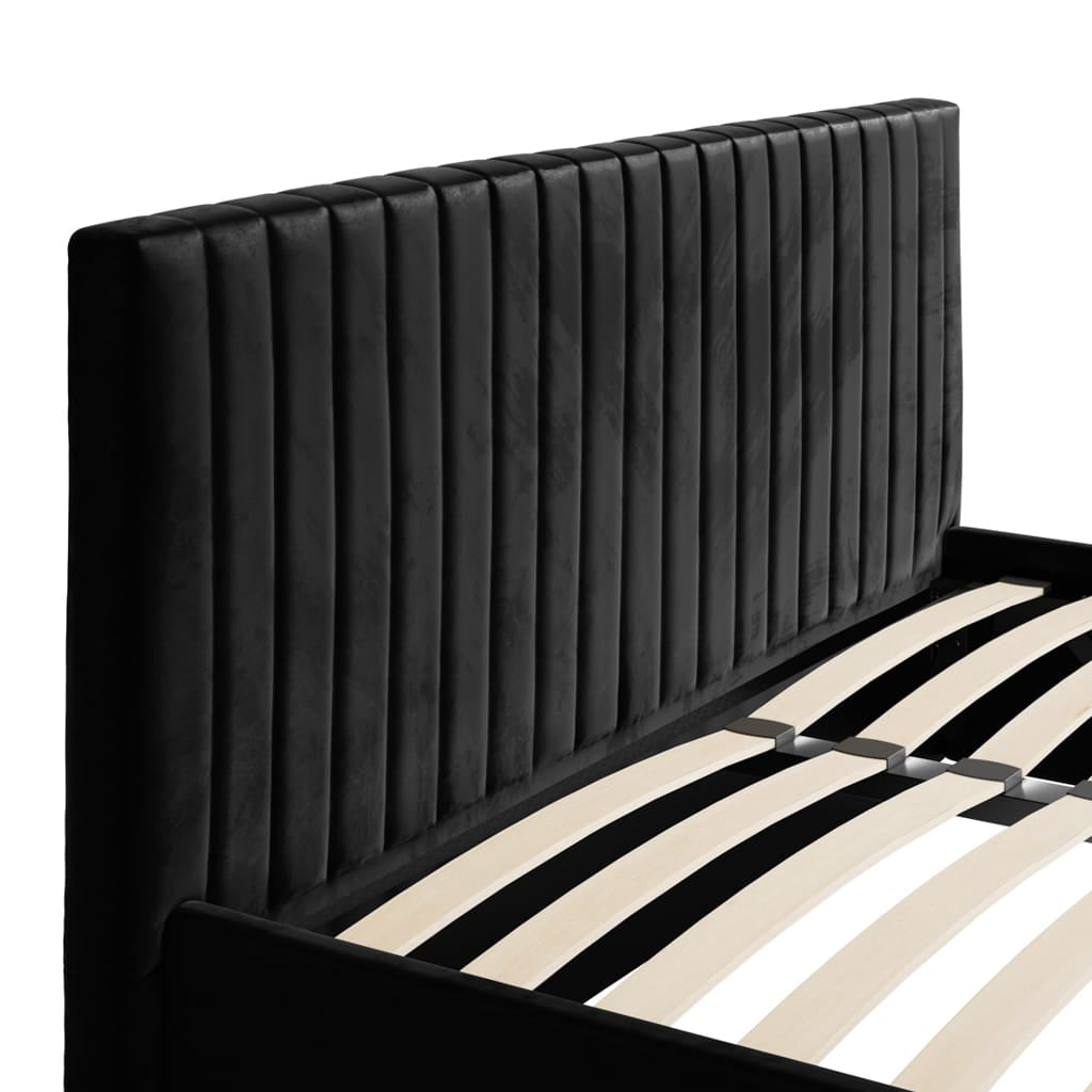 OTI Beds Berlin Black Double Bed House of Isabella UK