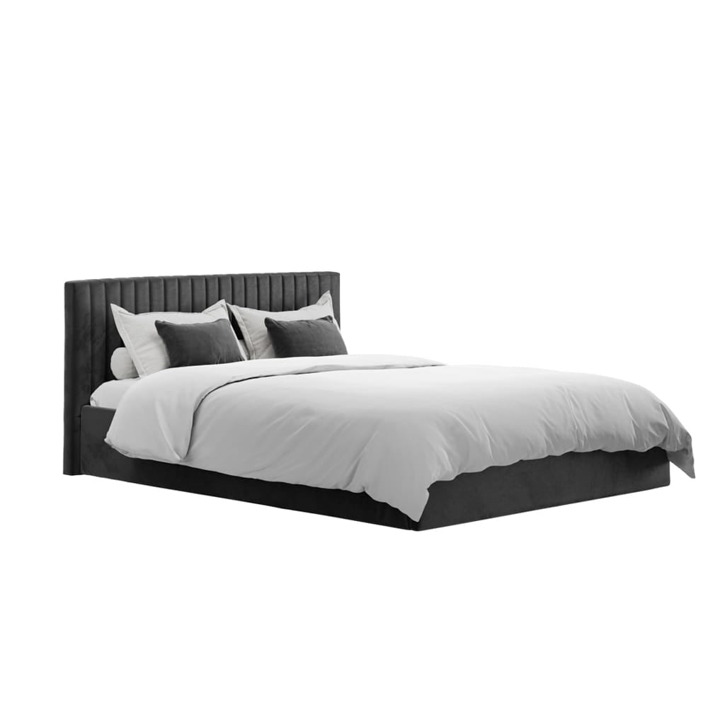 OTI Beds Berlin Black King Bed House of Isabella UK