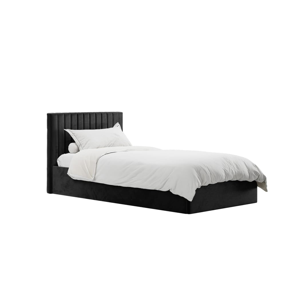 OTI Beds Berlin Black Single Bed House of Isabella UK