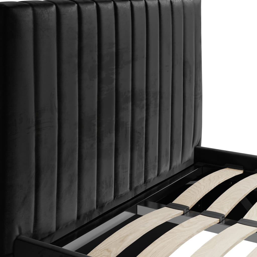 OTI Beds Berlin Black Single Bed House of Isabella UK