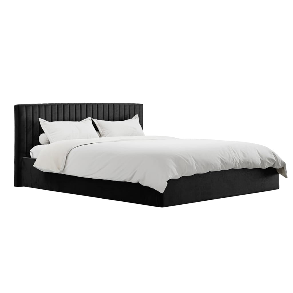 OTI Beds Berlin Black Super King Bed House of Isabella UK