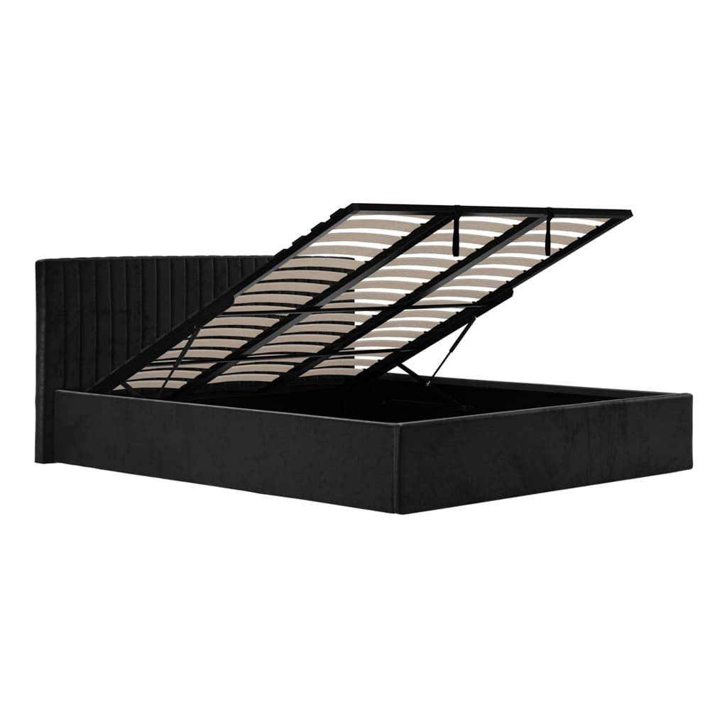 OTI Beds Berlin Black Super King Bed House of Isabella UK