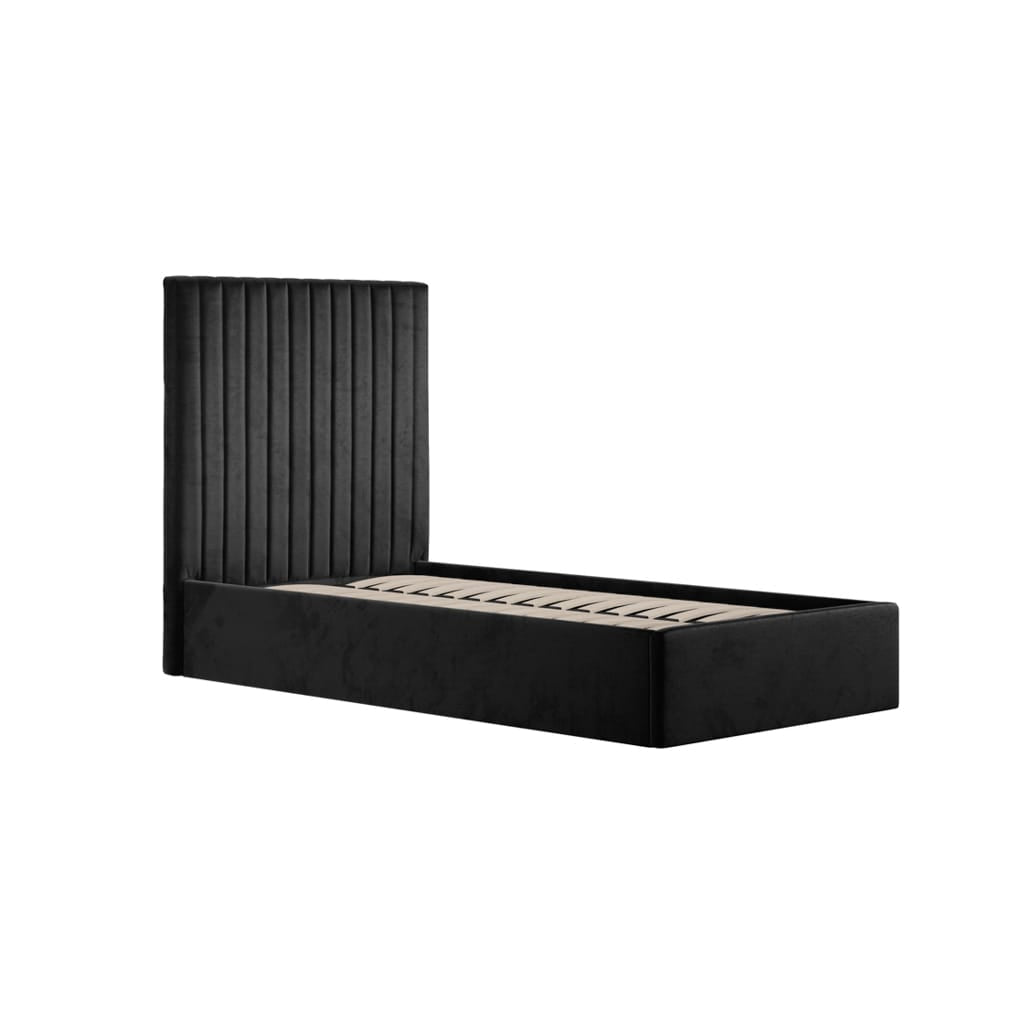 OTI Beds Berlin Black Tall Single Bed House of Isabella UK