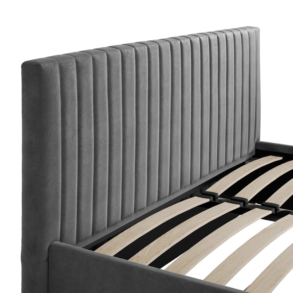 OTI Beds Berlin Silver King Bed House of Isabella UK