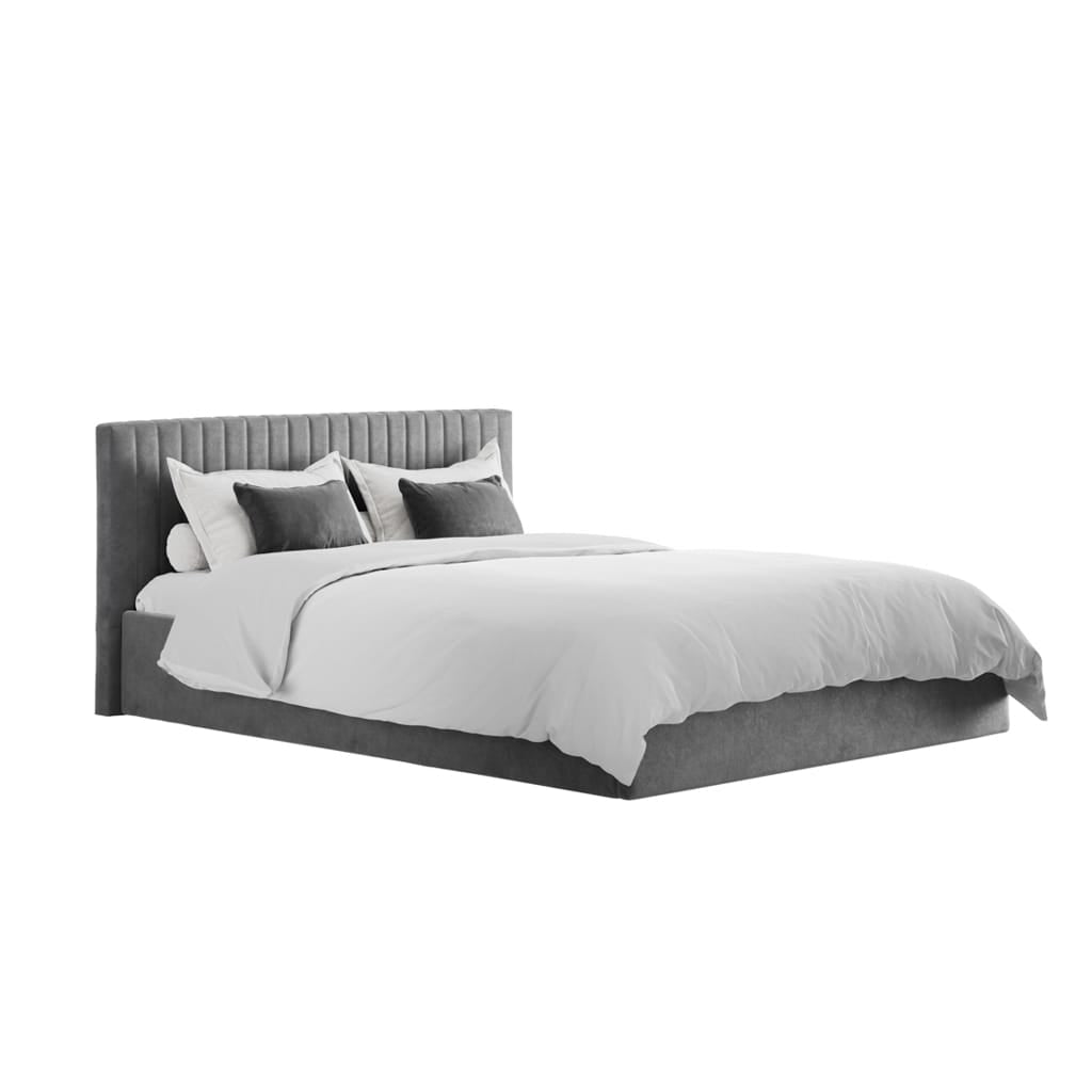 OTI Beds Berlin Silver King Bed House of Isabella UK