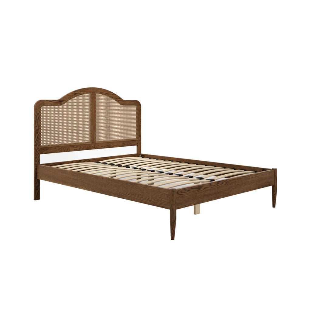 OTI Beds Claude Smoked Double Bed House of Isabella UK