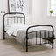 OTI Beds Halston Black Single Bed House of Isabella UK