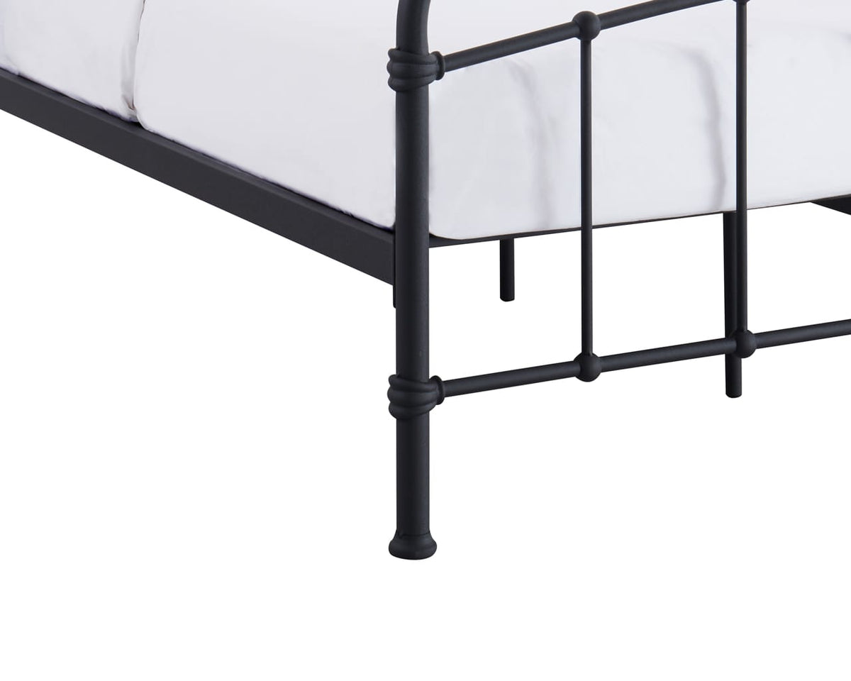 OTI Beds Halston Black Single Bed House of Isabella UK