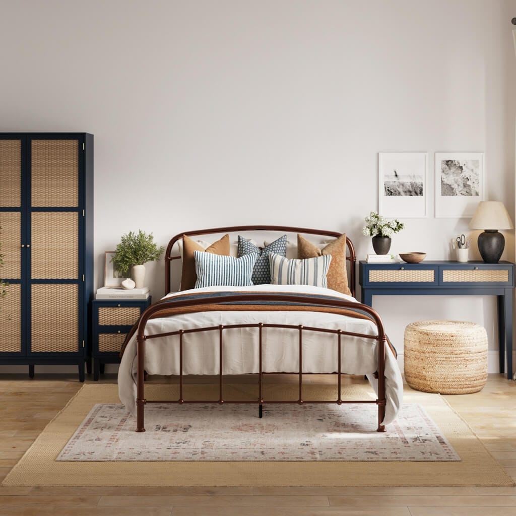 OTI Beds Halston Copper King Bed House of Isabella UK