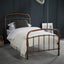 OTI Beds Halston Copper Single Bed House of Isabella UK