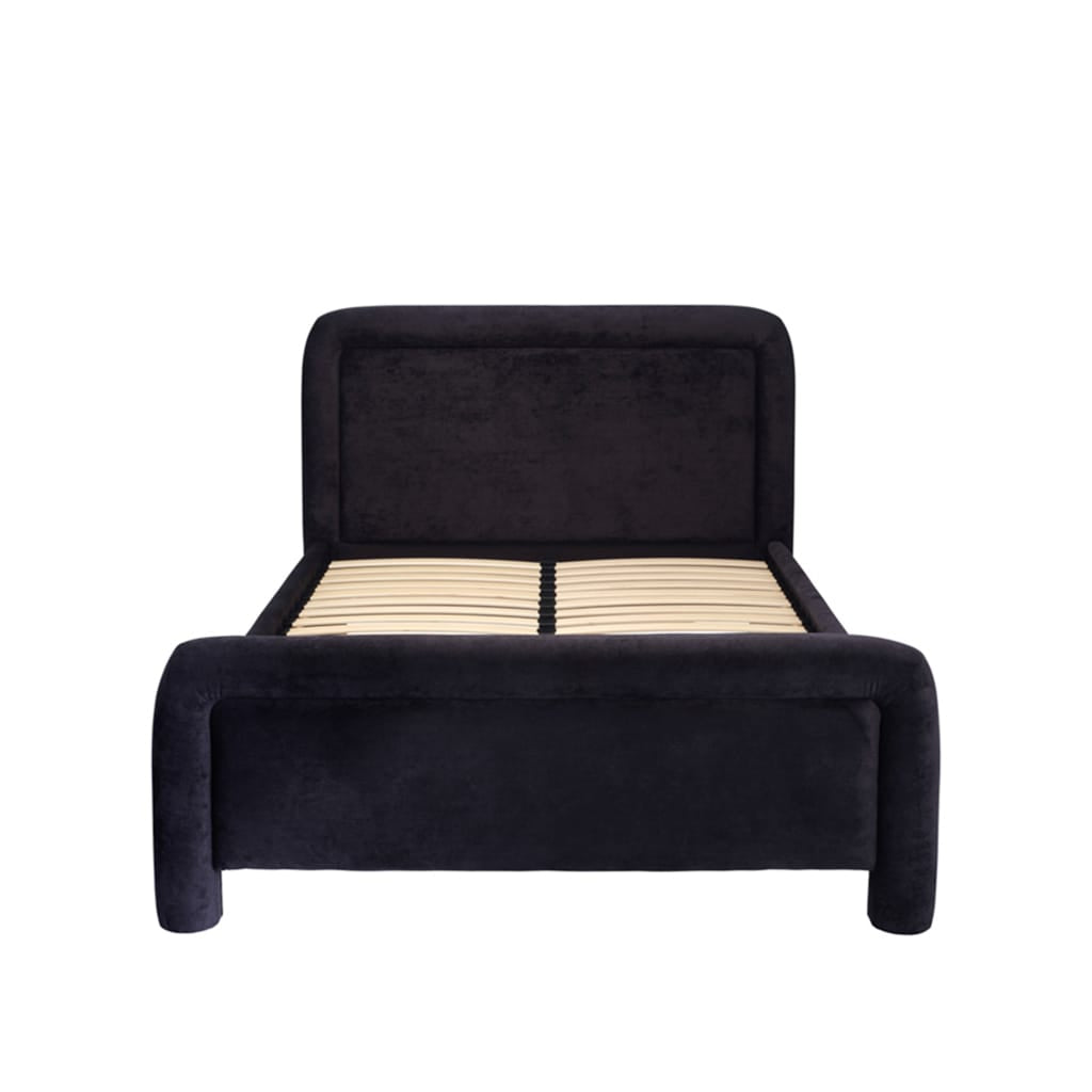 OTI Beds Leonnie Black Double Bed House of Isabella UK