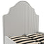 OTI Beds Monterey Grey Thin Stripe Single Bed House of Isabella UK