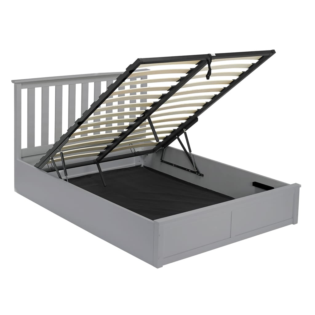 OTI Beds Oxford Grey Kingsize Bed House of Isabella UK