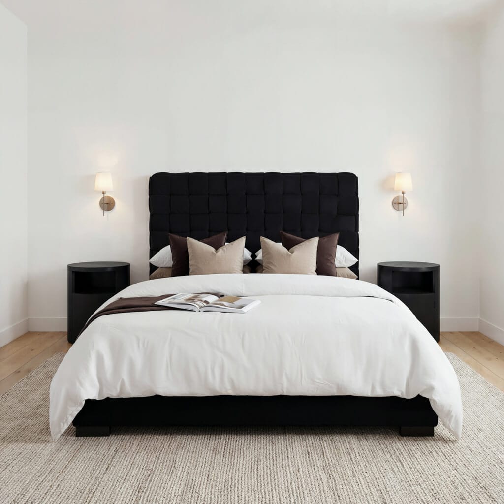 OTI Beds Pasadena Black King Bed House of Isabella UK