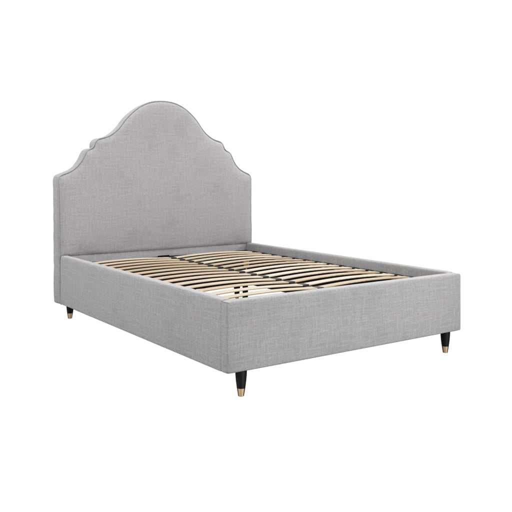 OTI Beds Quince Light Grey Double Bed House of Isabella UK