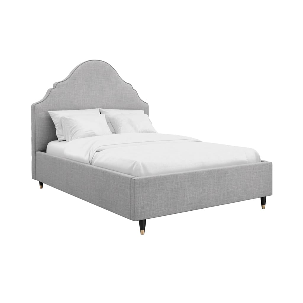 OTI Beds Quince Light Grey Double Bed House of Isabella UK
