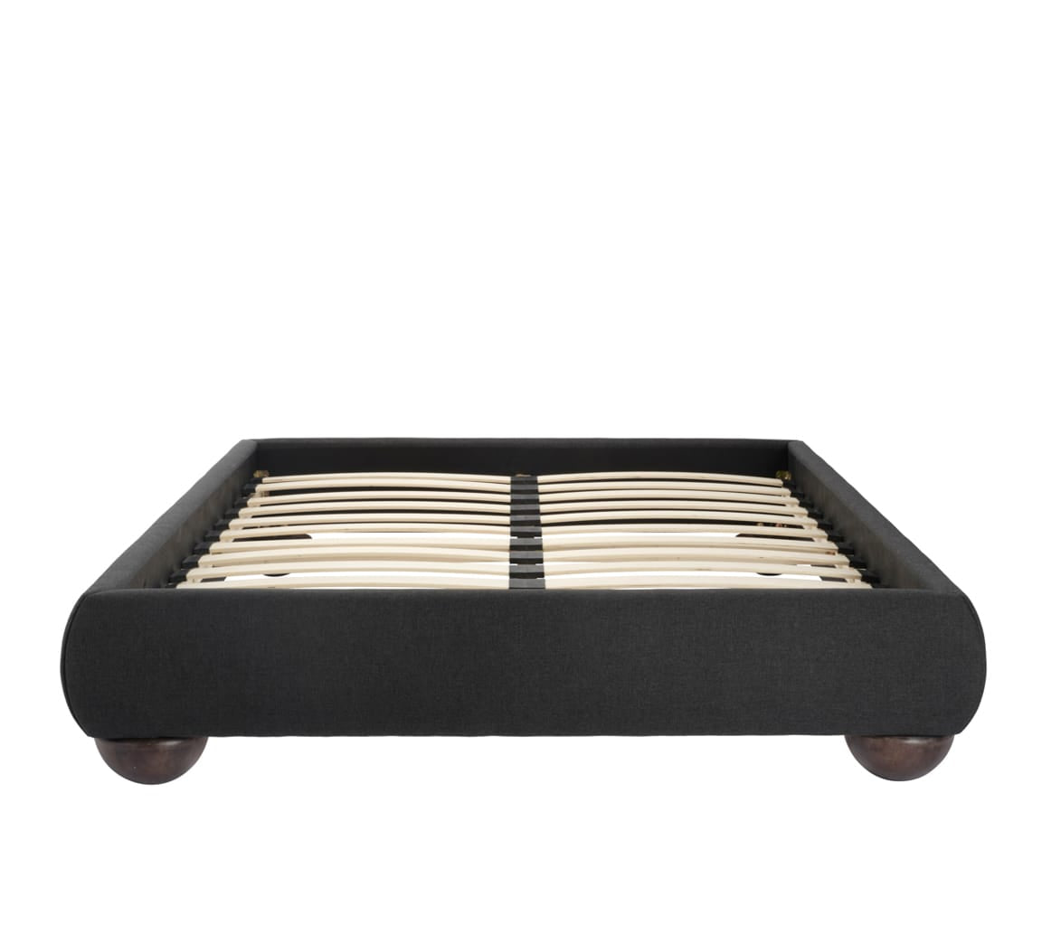 OTI Beds Soller Deep Charcoal King Bed House of Isabella UK