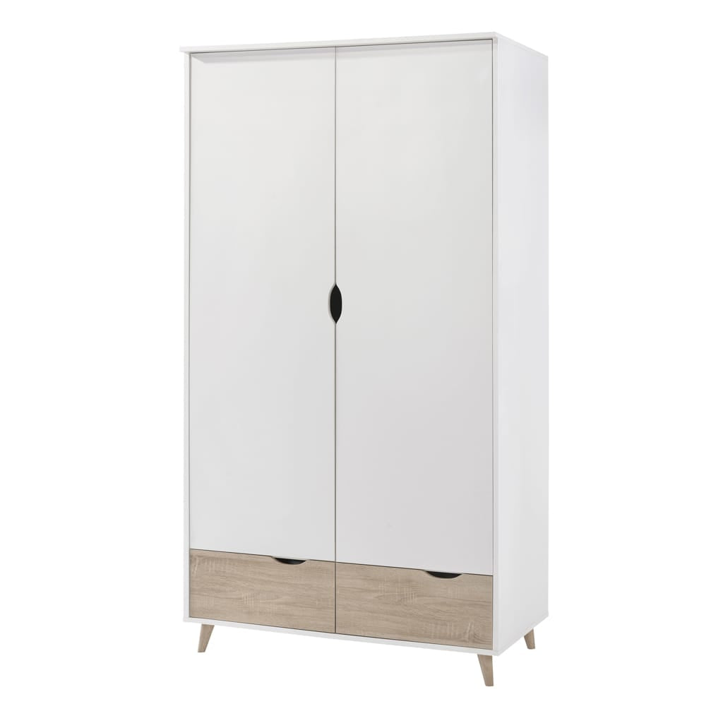 OTI Beds Stockholm Kingsize Bed White-Oak House of Isabella UK