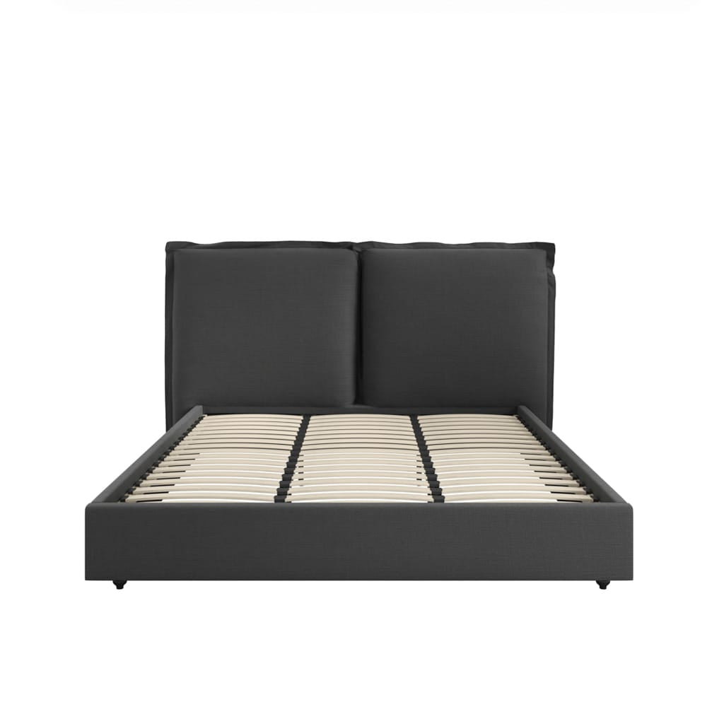 OTI Beds Sunday Deep Grey King Bed House of Isabella UK