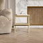OTI Dining Addie Grey Wash Stool House of Isabella UK