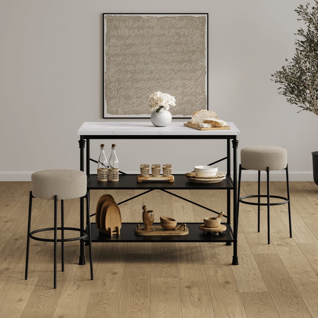 OTI Dining Anais Buff Counter Stool House of Isabella UK