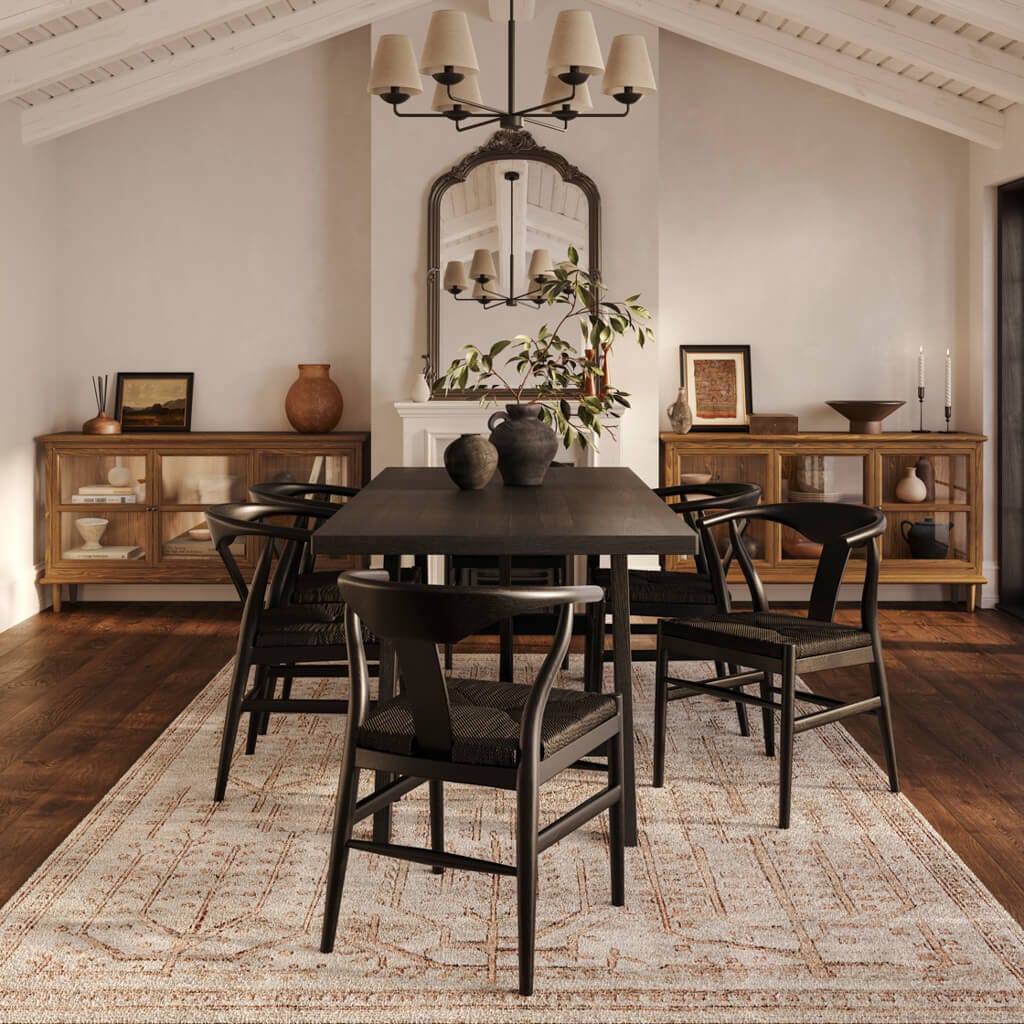 OTI Dining Aries Black Dining Chair House of Isabella UK