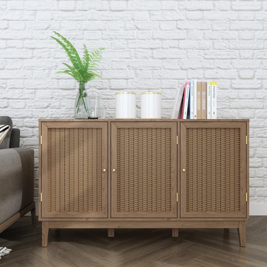 OTI Dining Bordeaux Oak Large Sideboard House of Isabella UK