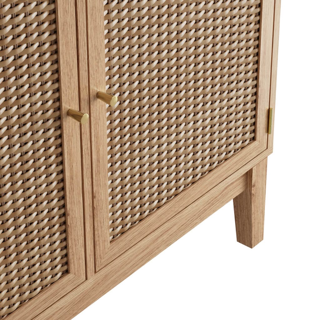 OTI Dining Bordeaux Oak Small Sideboard House of Isabella UK