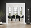 OTI Dining Carlo Black Dining Chair with Arms House of Isabella UK